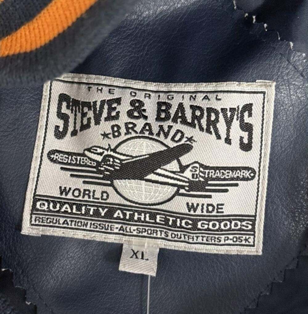 Vintage Steve & Barry’s University Syracuse Orangemen Varsity Jacket Mens XL D25 - Picture 5 of 8